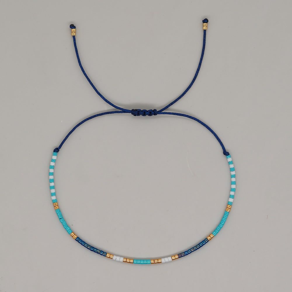 Bohemian Style Colorful Bead Bracelet For Girls