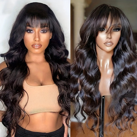 AliExpress Foreign Trade Long Wavy Full-head Wig