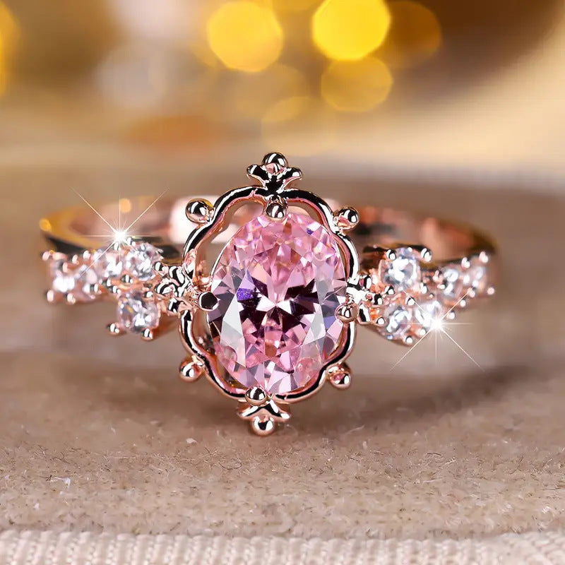 Fashionable Personalized Exquisite Light Luxury Ring